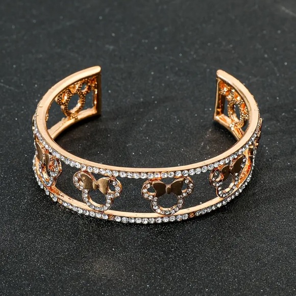 Minnie Mouse Bracelet, Minnie Mouse Cuff - Picture 7 of 8